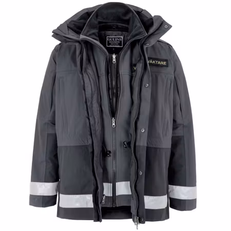 *REA* Gulins Väktare 3-i-1 Jacka - Unisex (XL)