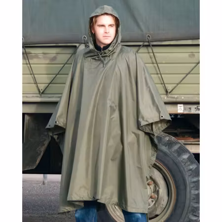 *REA* MIL-TEC by STURM Poncho U.S. MODEL - Olive Green