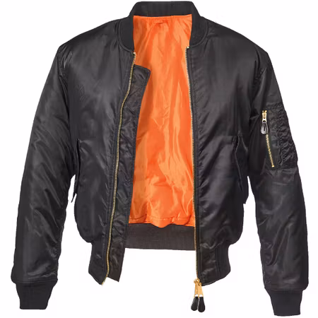 Brandit MA-1 Bomber Jacket - Black