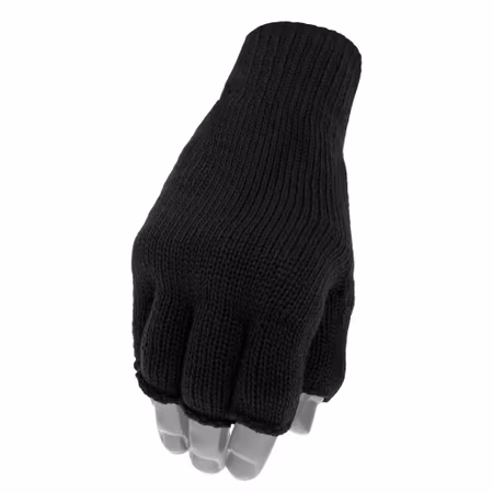 MIL-TEC Thinsulate Fingerless Gloves - Black (One size)