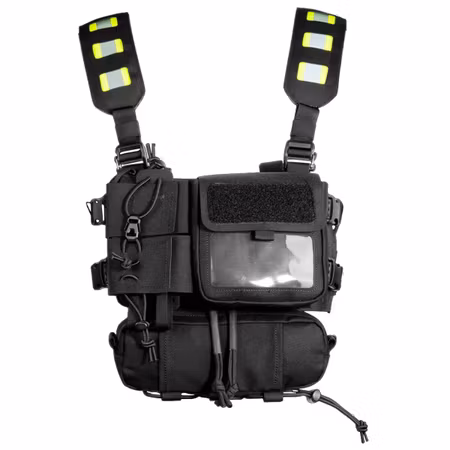 Tasmanian Tiger Security Pro Rig Tactical Vest - Black