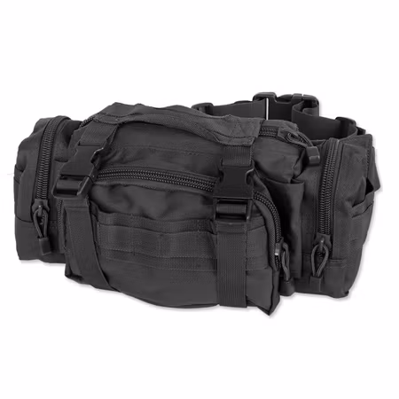 MIL-TEC FANNY PACK ′MODULAR SYSTEM′ SMALL - BLACK