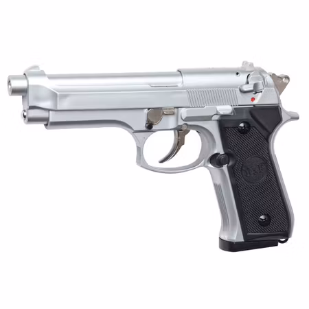 ASG M92F Green Gas Airsoft Pistol - Silver