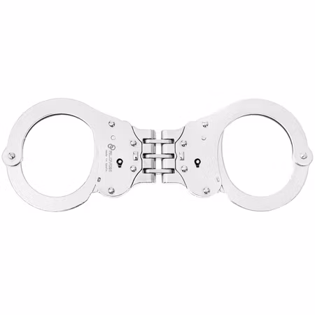 ALCYON Hinge Steel hinge handcuffs silver