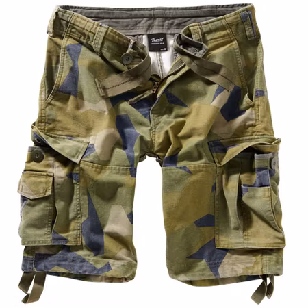 Brandit Vintage Classic Shorts - Swedish Camo