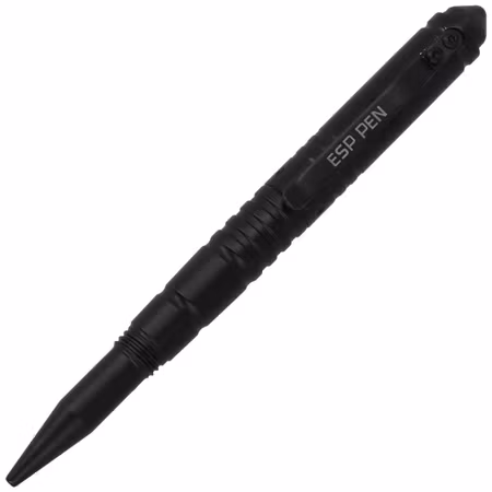ESP Tactical Pen with hidden glass breaker - Black