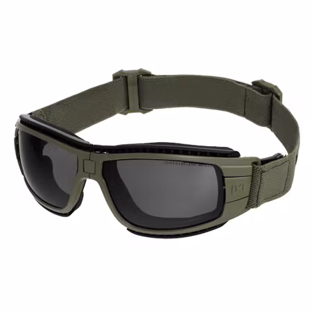 Wiley X Lynx Clear/Grey Tactical Goggles - Green
