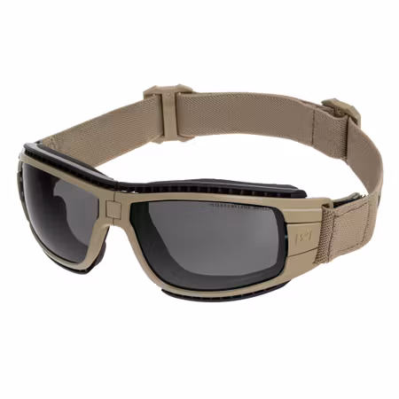 Wiley X Lynx Clear/Grey Tactical Goggles - Tan