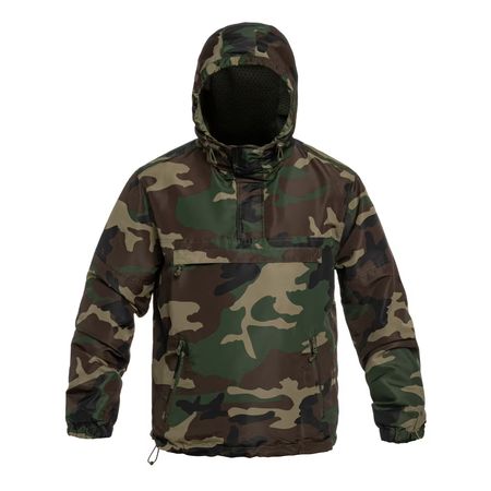 Brandit Summer Windbreaker Jacket - US Woodland