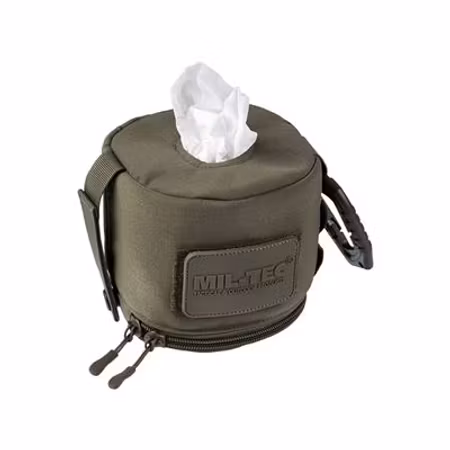 MIL-TEC MOLLE TISSUE CASE - Olivgrön