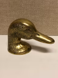 Kapsylöppnare Ankhuvud Ducky-modell mässing