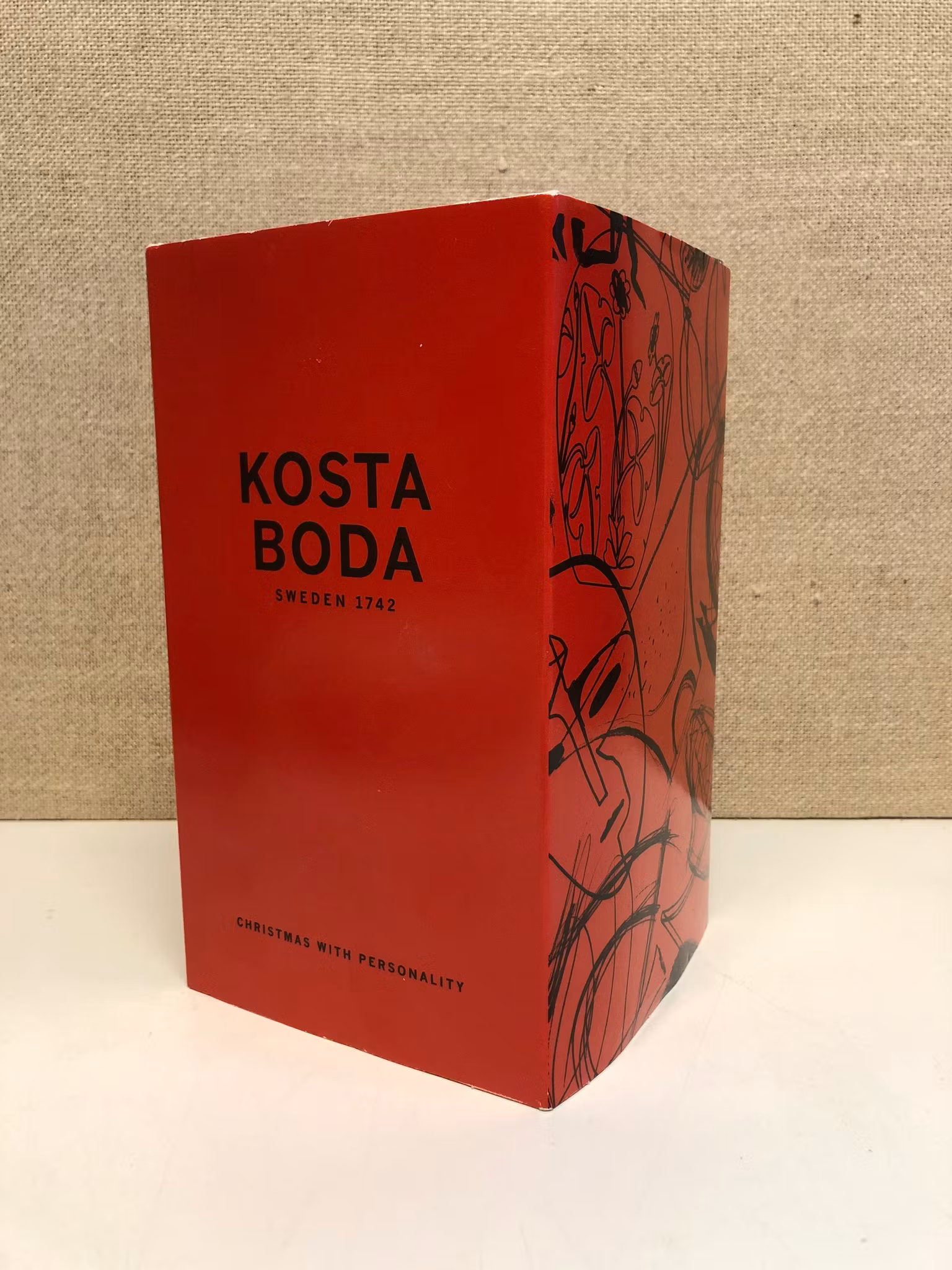 Anna Ehrner Tomtar "Noel" Glas Kosta Boda 2005