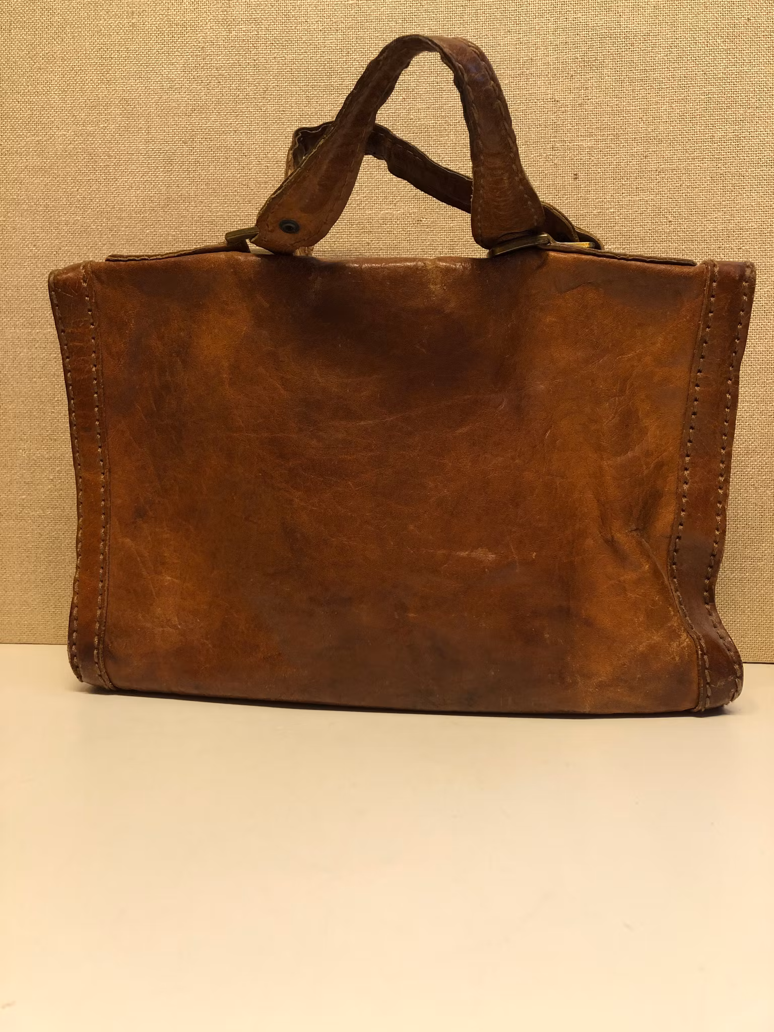 Läderväska vintage Marianelli Made in Italy
