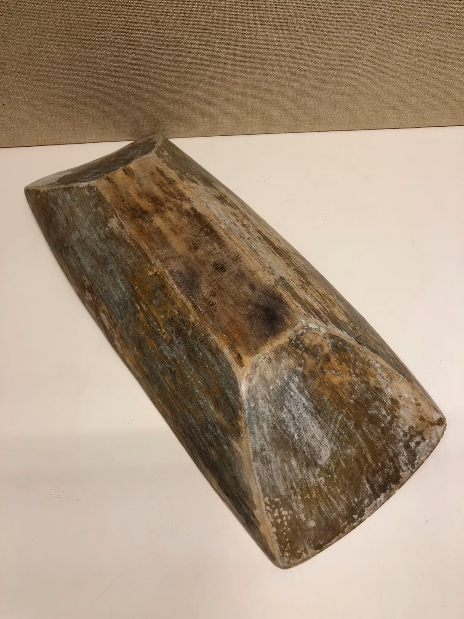 TRÅG, bemålat, trä, 1800-tal.