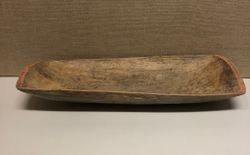 TRÅG, bemålat, trä, 1800-tal.