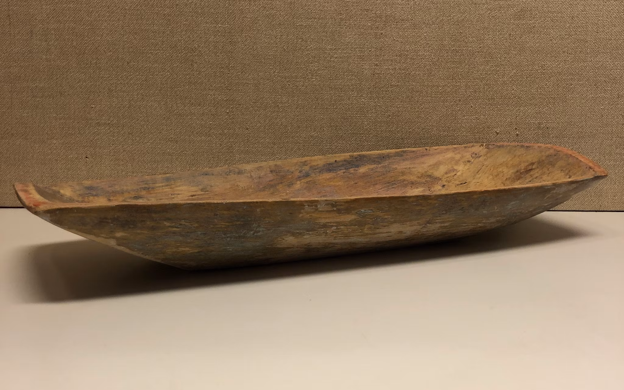 TRÅG, bemålat, trä, 1800-tal.