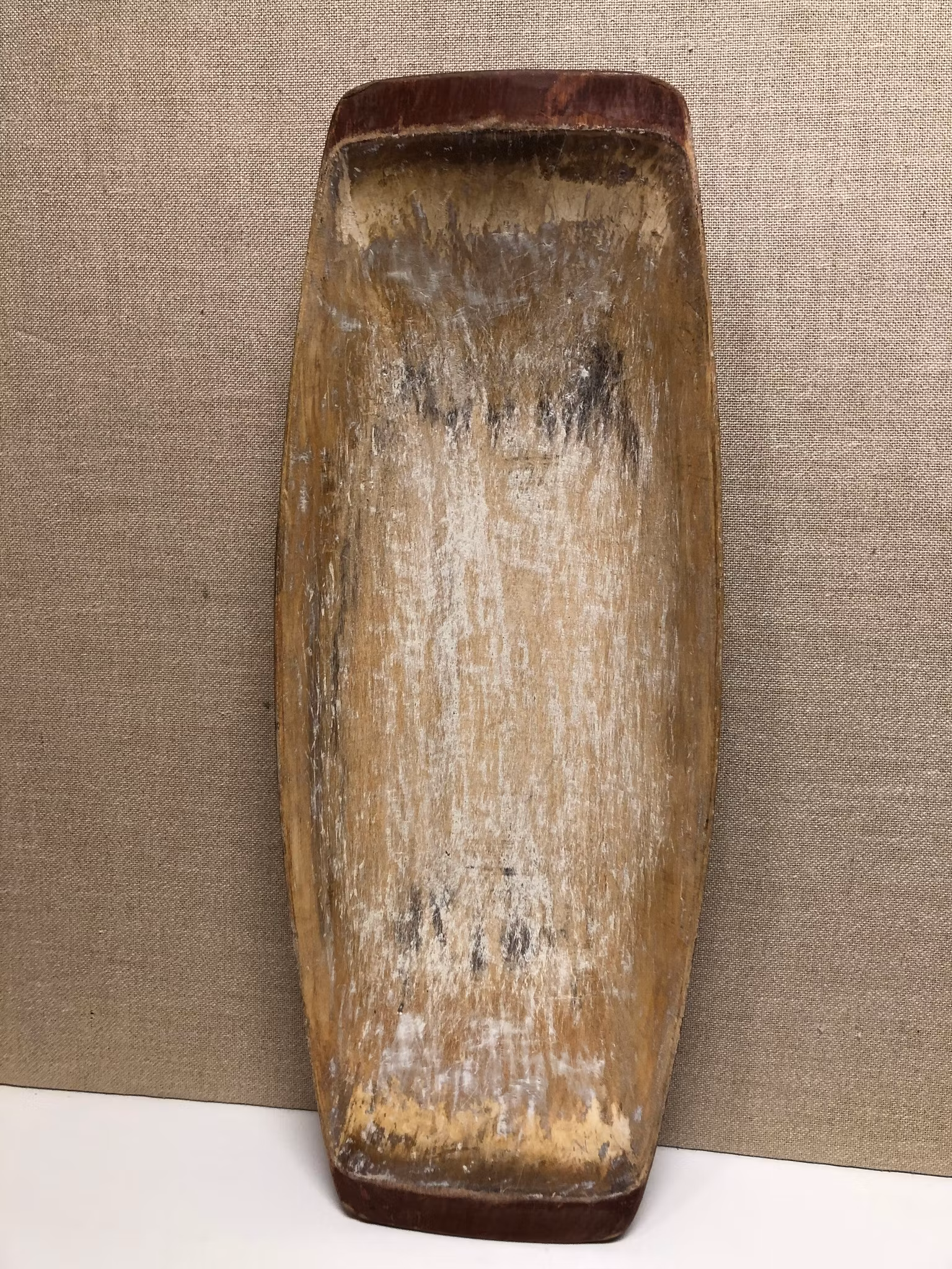 TRÅG, bemålat, trä, 1800-tal.
