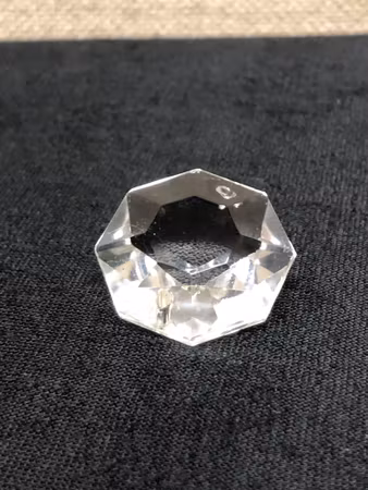 PRISMA, crystal, "Button" 1900s.