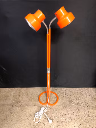 FLOOR LAMP, "Bumling" Anders Pehrsson, Ateljé Lyktan, Åhus, second half of the 20th century.