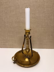 SKEPPSLJUSSTASKE, "Pendel" mässing, 1900-talets andra hälft.