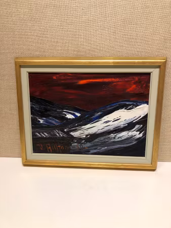 VEIKKO AALTONA, oil on canvas, -69.