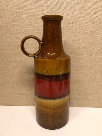 FLOOR VASE, ceramic, scheurich W. Germany.