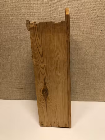WALL CABINET, pine, 18th/19th century.