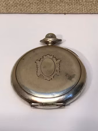 POCKET WATCH, Revue, silver case, early 20th century.