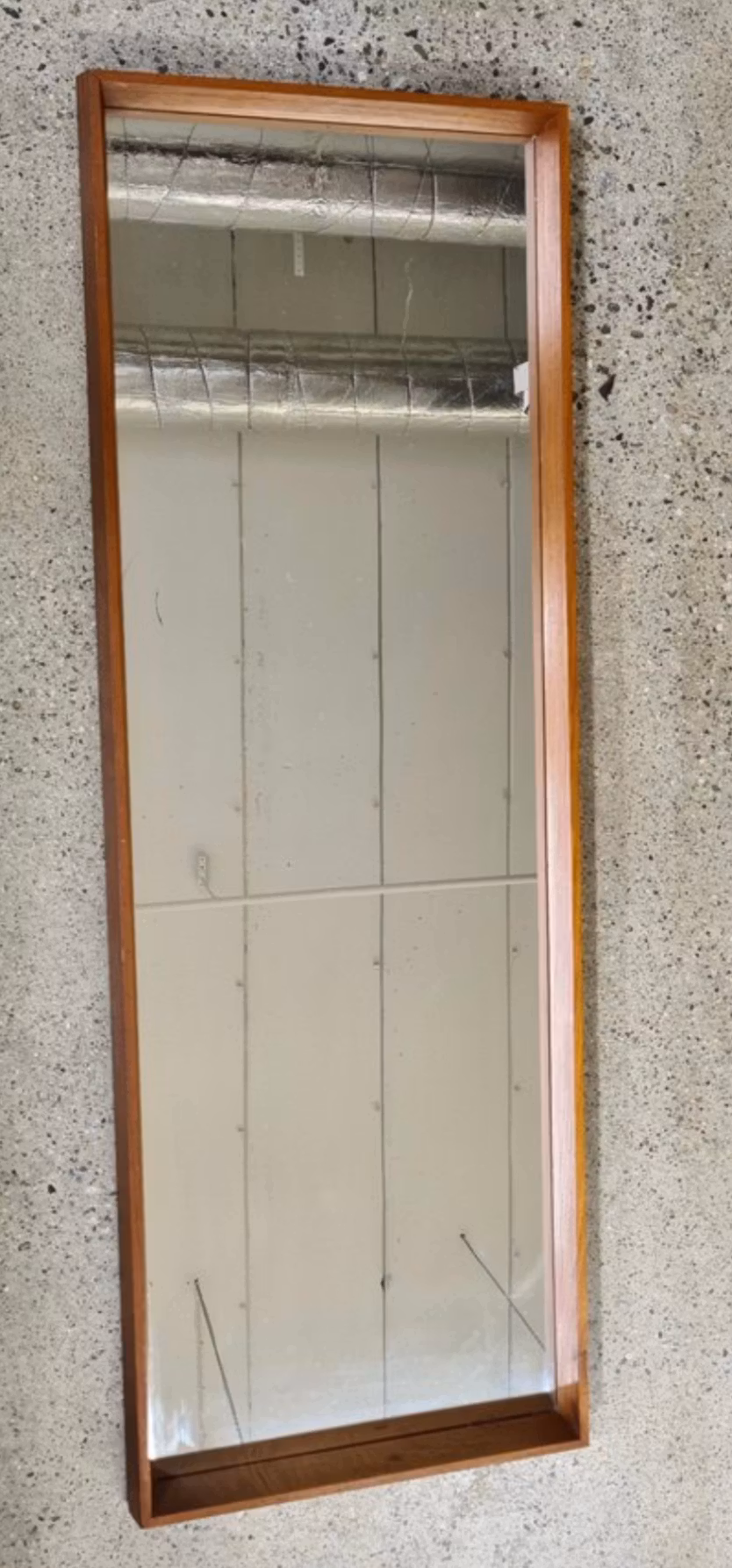 SPEGEL, teak, M.J Denmark, 1950/60-tal.