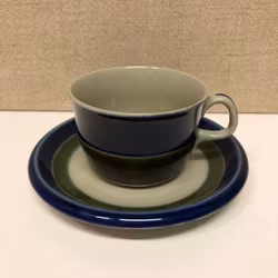COFFEE CUP WITH SAUCER, "Elisabeth" Marianne Westman, Rörstrand.