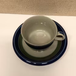 COFFEE CUP WITH SAUCER, "Elisabeth" Marianne Westman, Rörstrand.