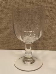 VINGLAS, handblåst, 18/1900-tal.