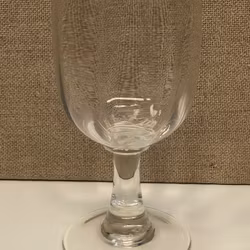 VINGLAS, handblåst, 18/1900-tal.