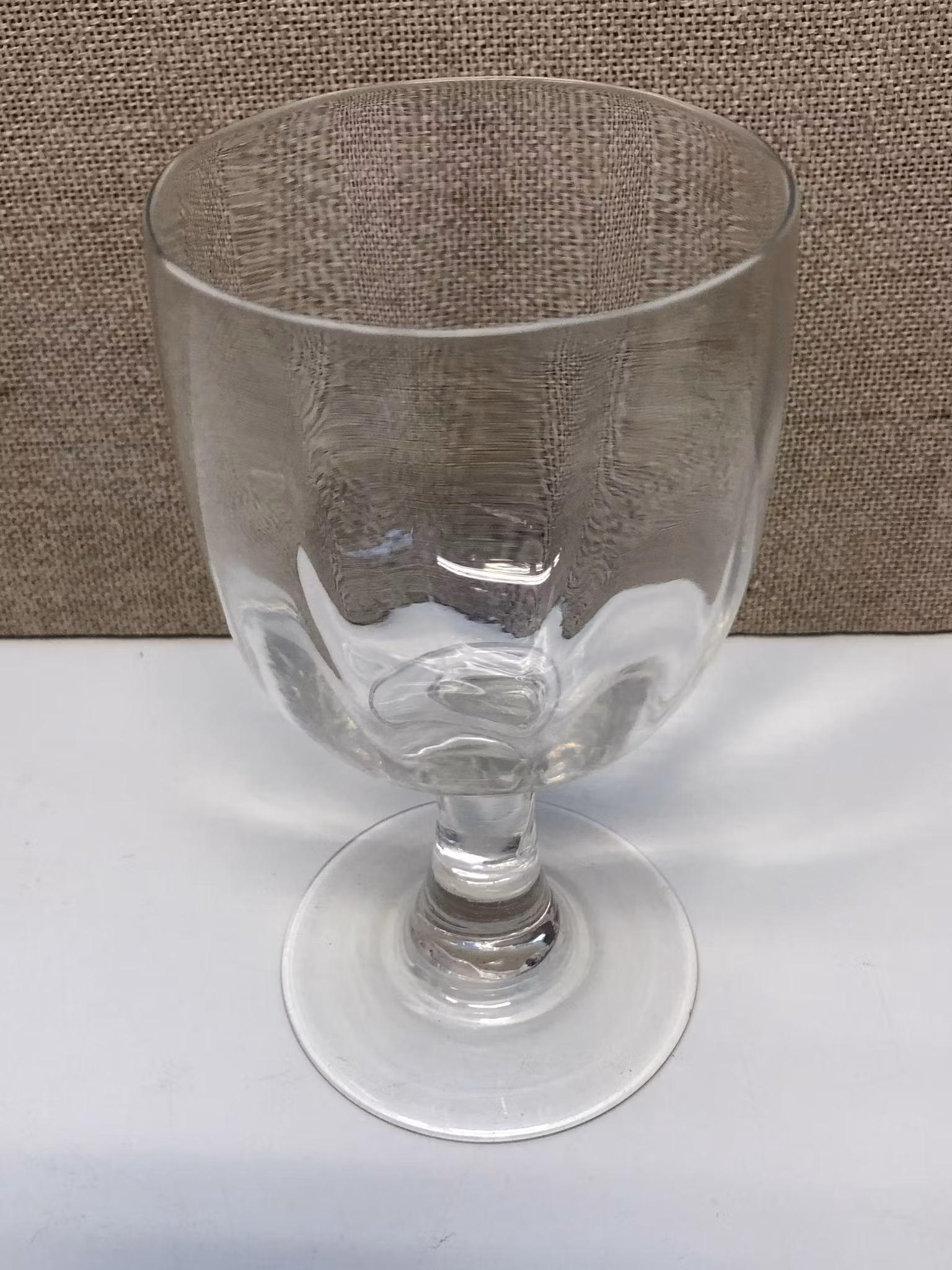 VINGLAS, handblåst, 18/1900-tal.