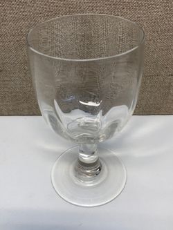 VINGLAS, handblåst, 18/1900-tal.
