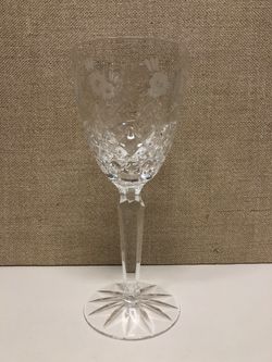 RÖDVINGLAS/ ÖLGLAS, kristall, "Haga" design Duka, Kosta Boda.