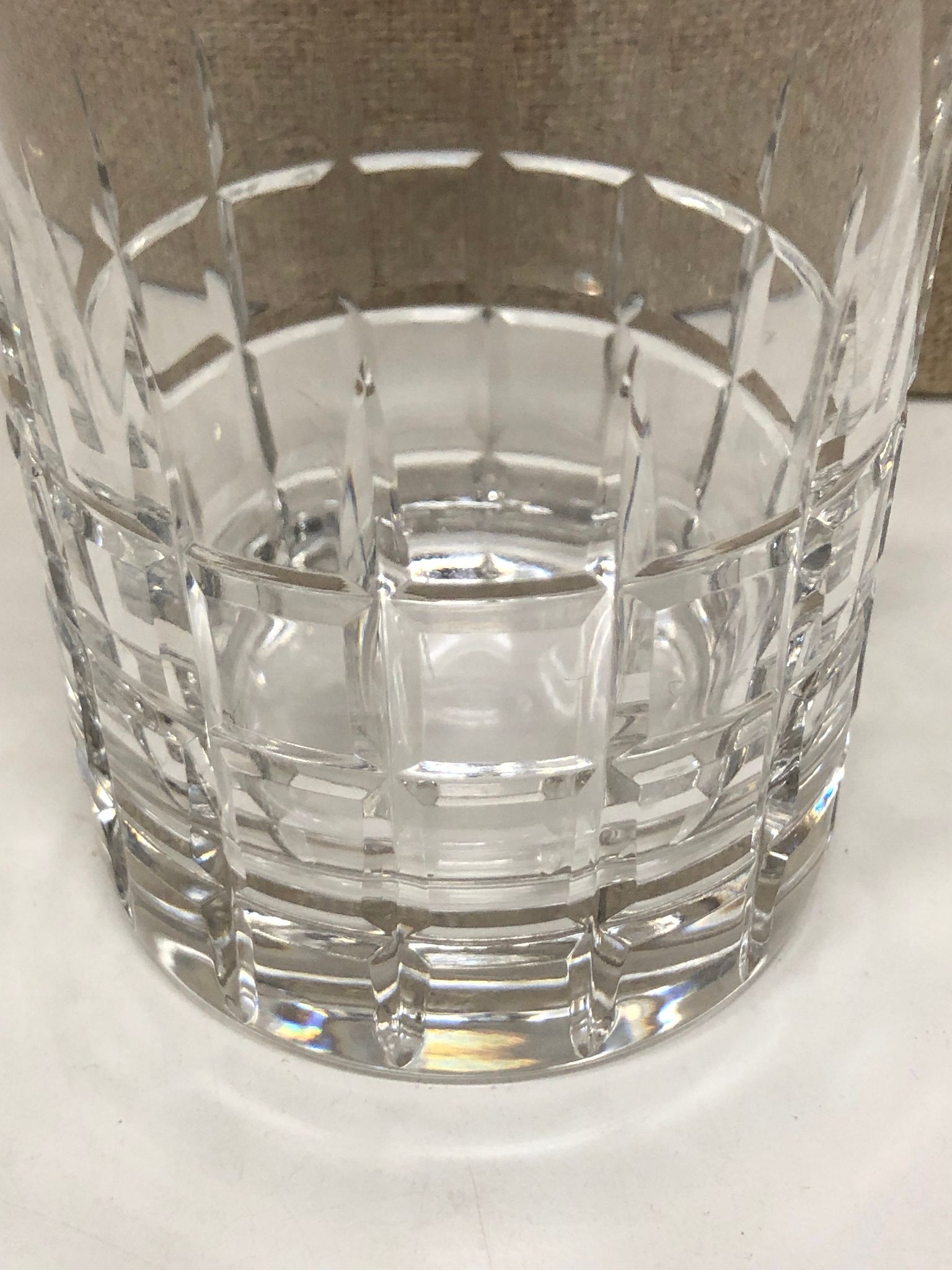 DRINKGLAS, kristall, "City" Vicke Lindstrand, Kosta.