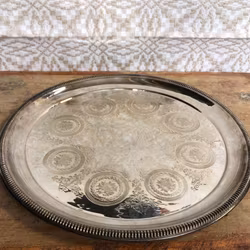 BRICKA, nysilver, 1900-tal.