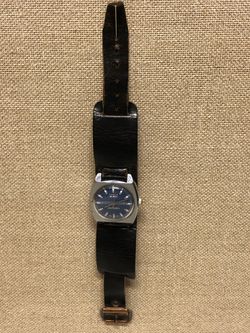 ARMBANDSUR, herr, Ruhla de luxe, 34 mm.