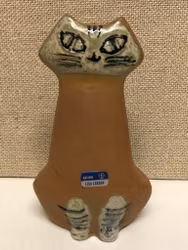 KATT figurin, keramik, Lilla Zoo, Lisa Larson, Gustavsberg 1956-1978