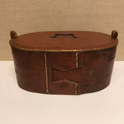 SVEPASK, originally painted, peasant 19th century.