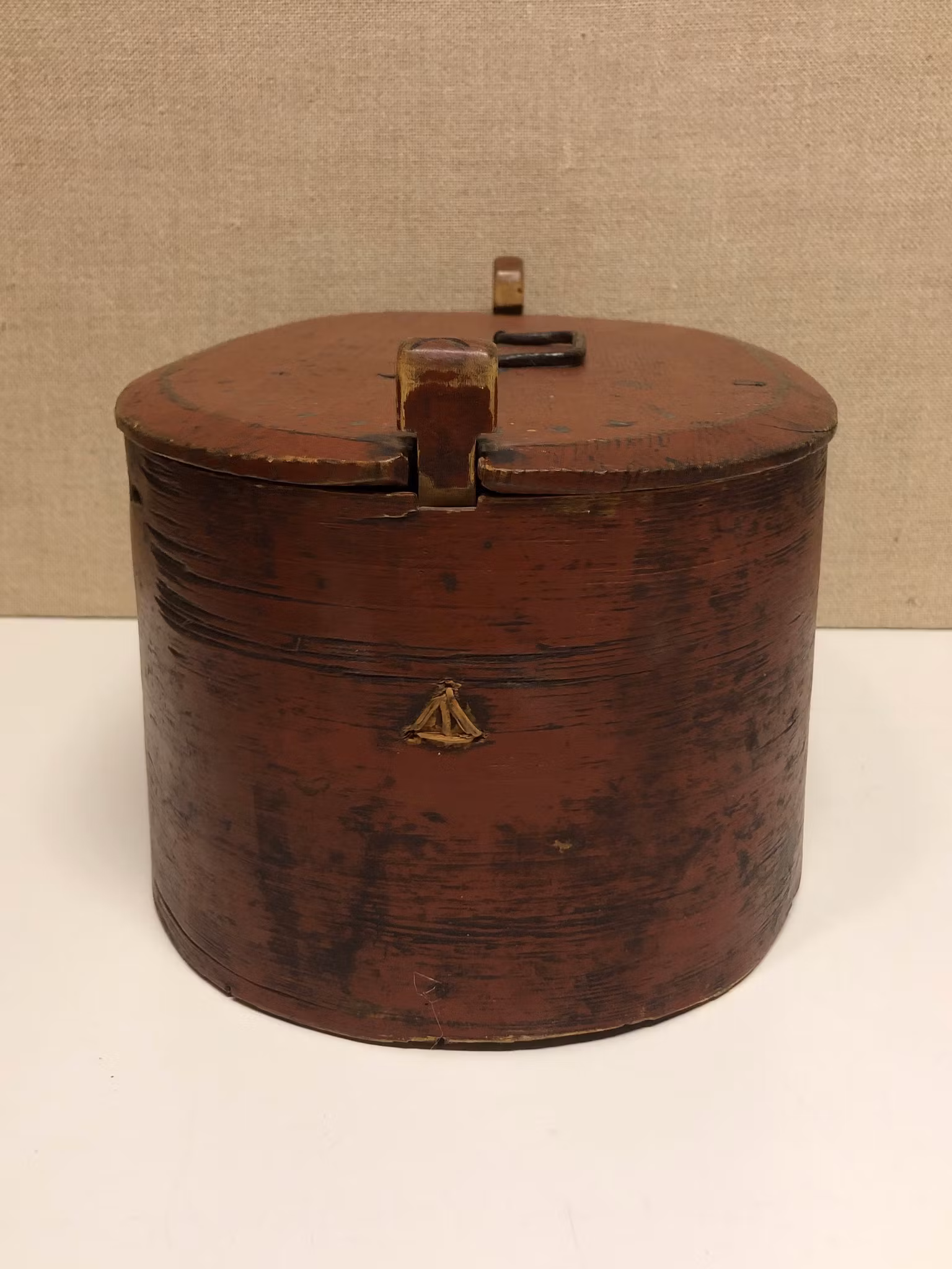 SVEPASK, originalmålad, allmoge 1800-tal.
