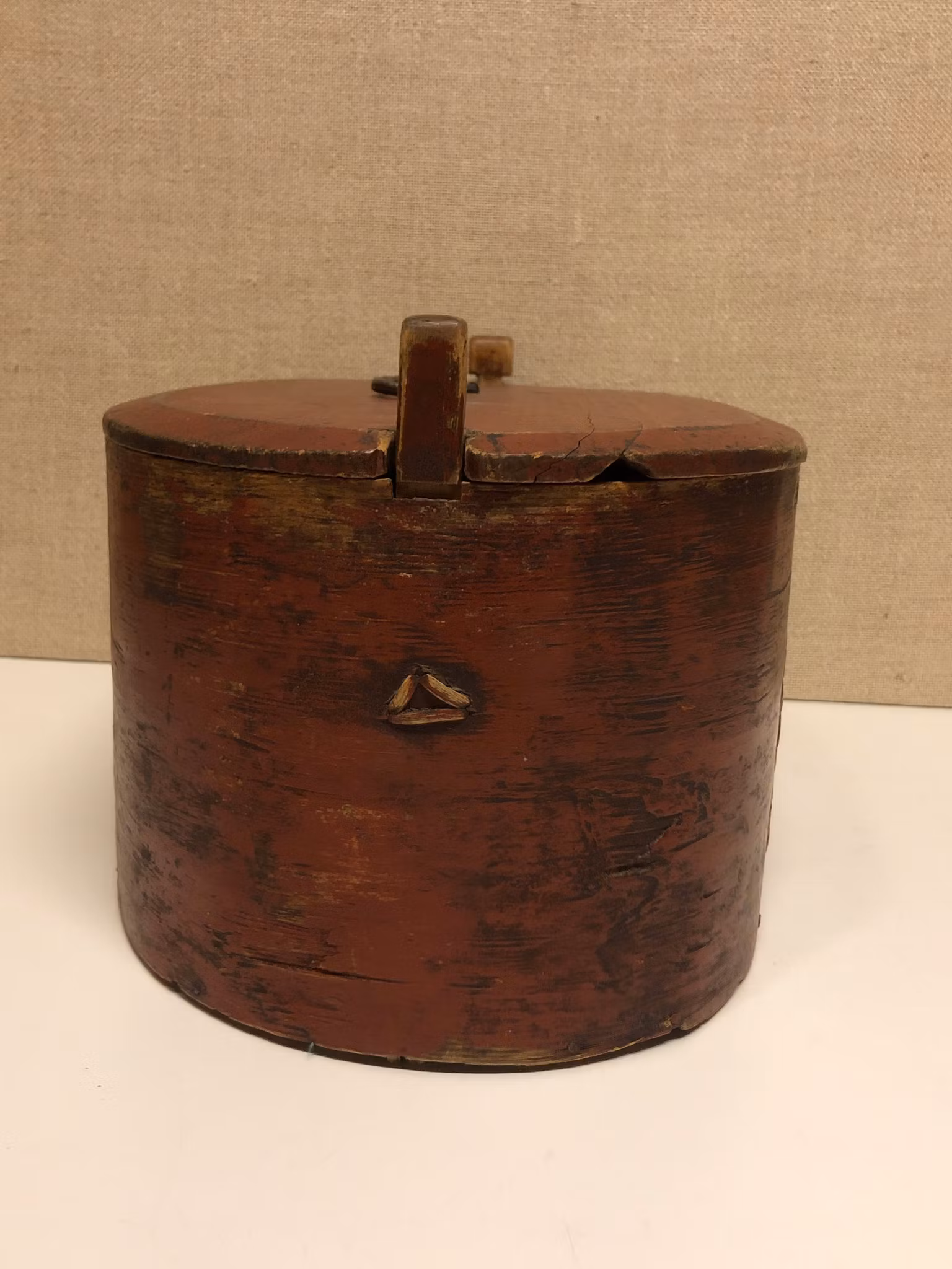 SVEPASK, originalmålad, allmoge 1800-tal.