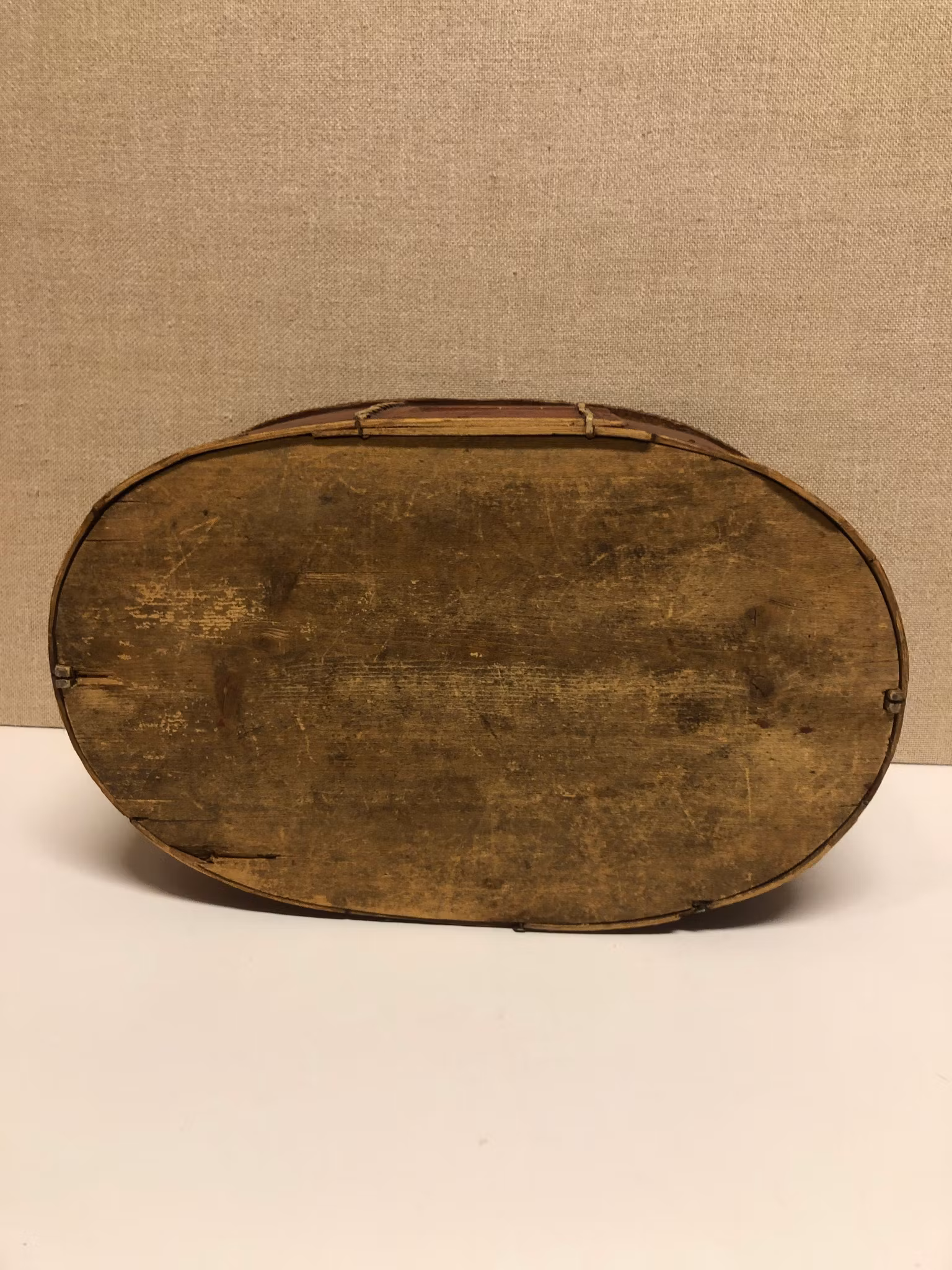 SVEPASK, originalmålad, allmoge 1800-tal.