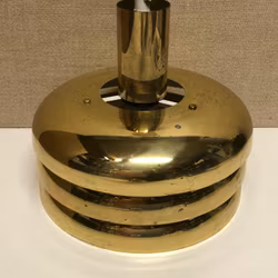 TAKLAMPA, mässing, Hans-Agne Jakobsson, modell T724, Markaryd.