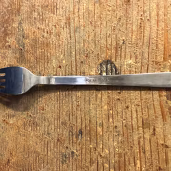 COURSE FORK, "Rosen" Åhléns, 1960s/70s.