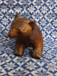 SKULPTUR, Björn, träkomposit, Carl Roos, Hammerdal.