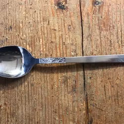 DINNER SPOON, "Rosen" Åhléns, 1960s/70s.