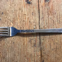 DINNER FORK, "Rosen" Åhléns, 1960s/70s.