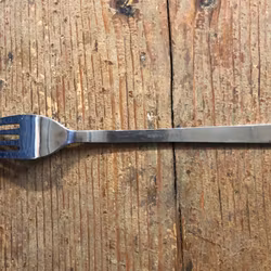DINNER FORK, "Rosen" Åhléns, 1960s/70s.